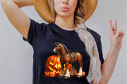 Autumn Brown Horse Sublimation Clipa, an Illustration by SVGArt (Thumbnail 7 of 8)