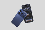 Realistic iPhone 17 Pro Mockup PSD, an iPhone Mockup by MA-KING_ART (Thumbnail 3 of 5)