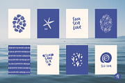 Sea Lover Hand Drawn Wall Art Set, a Graphic by Alena Koval (Thumbnail 8 of 23)