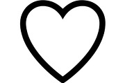 Heart Outline Silhouette, an Object Graphic by Creativeshirt (Thumbnail 17 of 19)