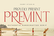 Premint Regular Stylish Serif Font, a Serif Font by Vampstudio (Thumbnail 1 of 13)