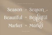 Salute - Modern Vintage Beauty Font, a Serif Font by Sensatype (Thumbnail 4 of 21)
