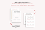 Gratitude planner Canva template, a Design Template by Cate Creates (Thumbnail 2 of 9)