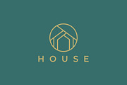 House Logo Real Estate Modern, a Branding & Logo Template by Signatoro (Thumbnail 1 of 2)