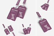 Corporate ID Card Mockup, an Advertising Mockup by Indah (Thumbnail 1 of 6)
