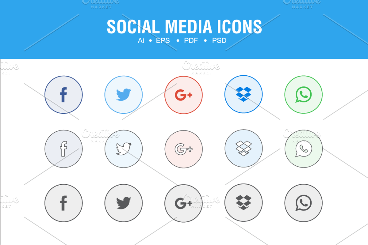 Social icons