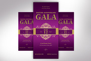 Pastor Anniversary Gala Ticket Word, a Card Template by Four C Graphic (Thumbnail 2 of 10)
