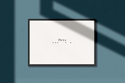 Ptera: All-in-One Poster Mockup Kit, a Print Template by Eugene Tantsurin (Thumbnail 11 of 15)