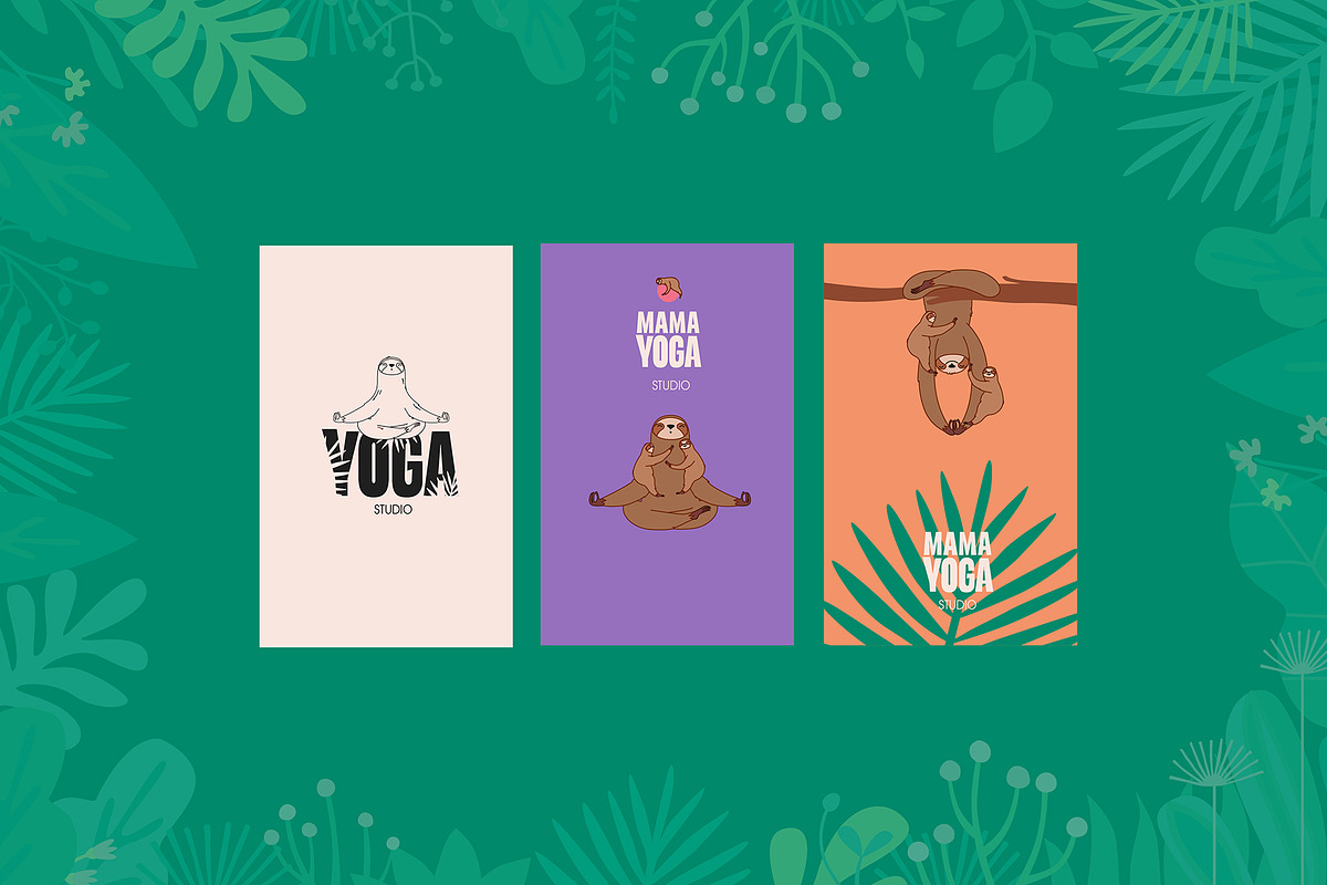 Mama Yoga, an Animal Illustration by Alena (Photo 5 of 8)