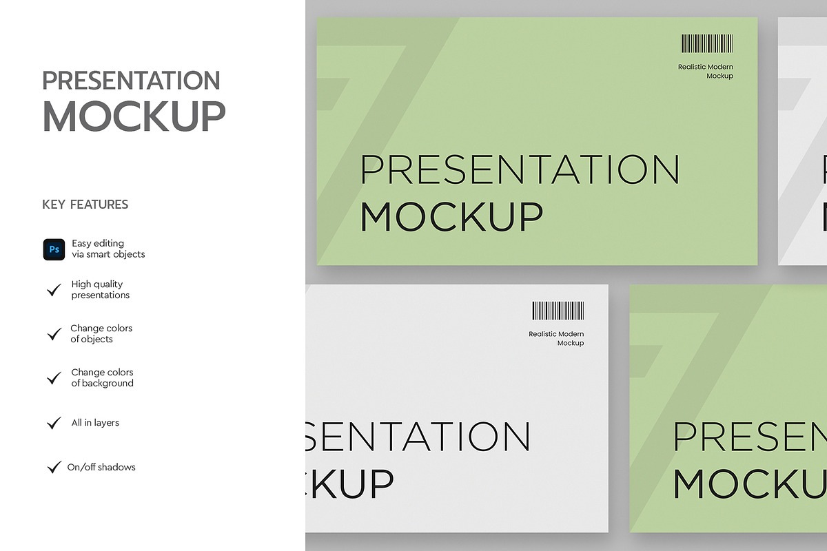 Modern Presentation Mockup, a Wearable Device Mockup by graphypix (Photo 2 of 4)