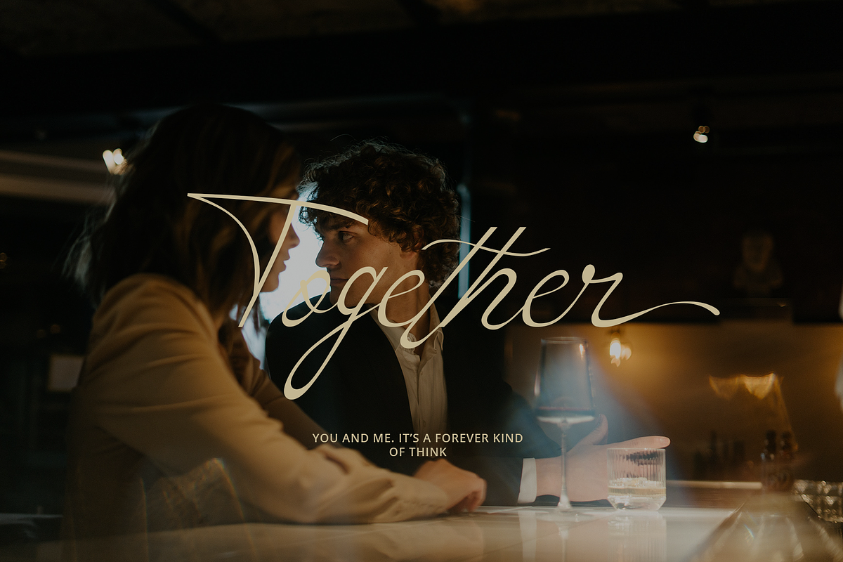 Amberose - Handdrawn Script, a Script Font by Product Experience (Photo 5 of 8)