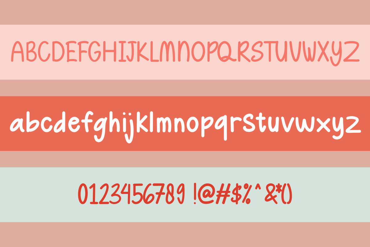 Barnie, a Font by Fashion Creative (Photo 12 of 12)