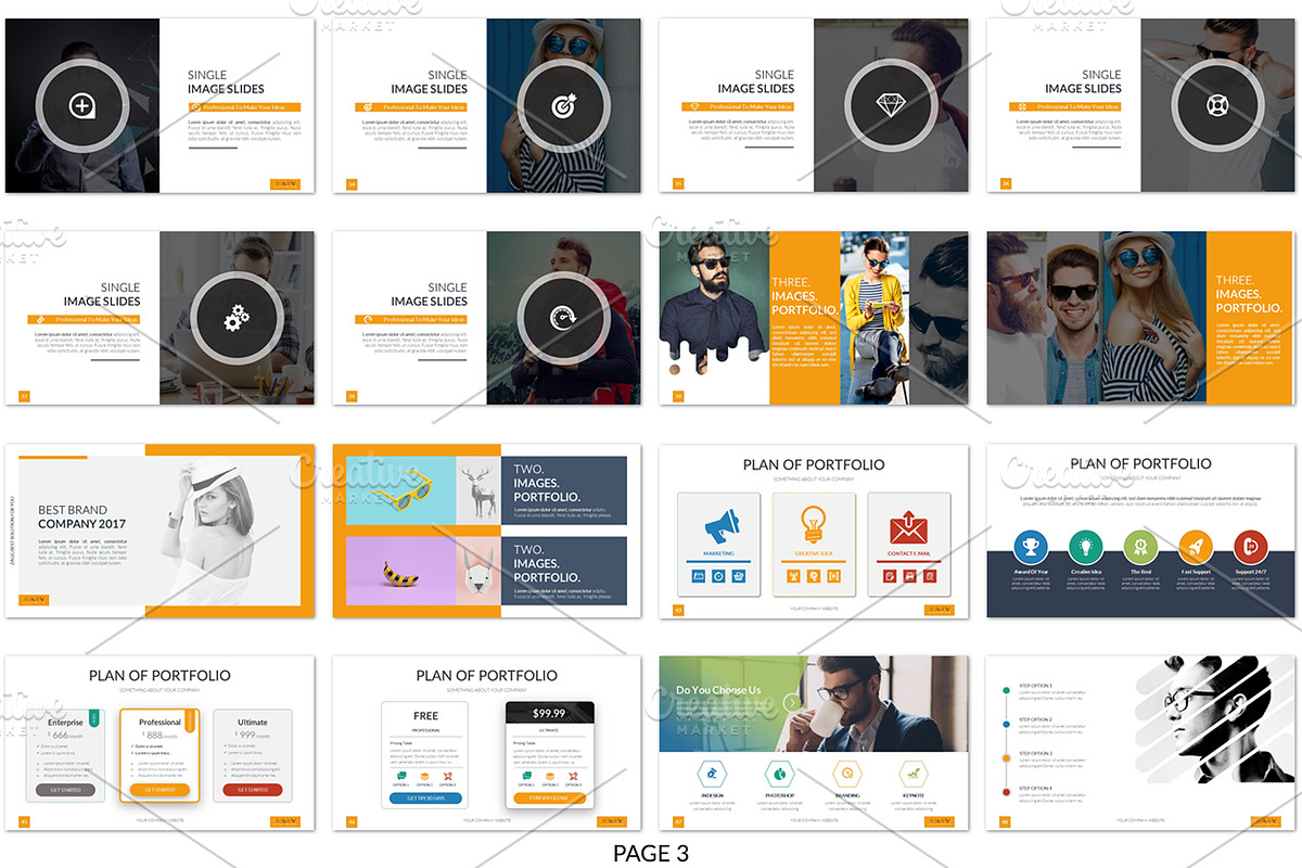 Junix Powerpoint Template, a Presentation Template by UniqueStudio (Photo 6 of 13)