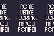 Dechor Rothen Modern Art Deco Font, a Sans Serif Font by Storytype Studio (Thumbnail 9 of 15)