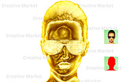 Gold Statue Photoshop Action, an Action Add-On by Studio Retouch (Thumbnail 3 of 10)
