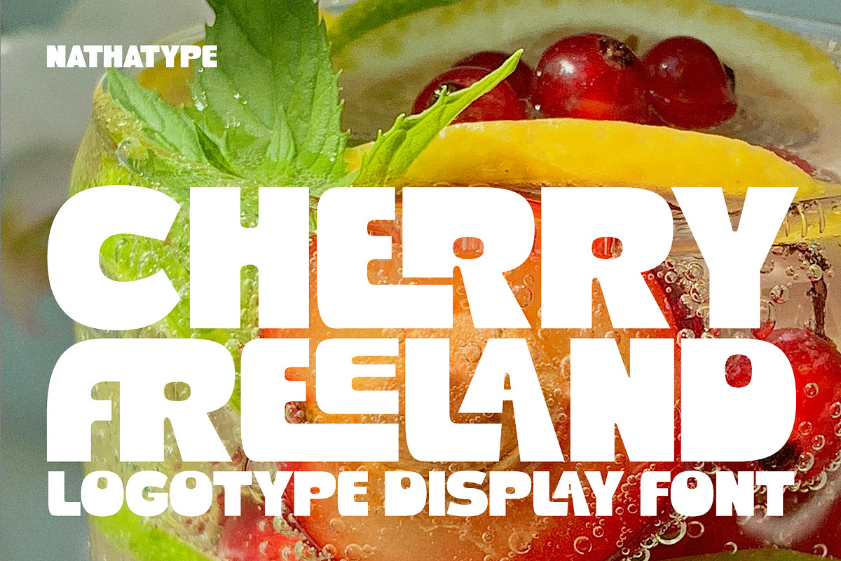Cherry Freeland, a Symbol Font by Nathatype (Photo 1 of 11)