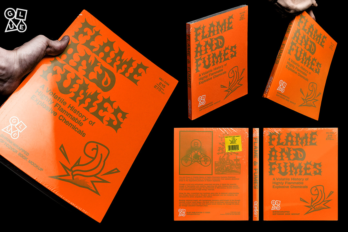 Wrapped Softcover Book Mockup Bundle, a Books & Magazine Mockup by Glue Lab (Photo 1 of 7)