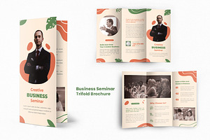 Seminar & Workshop Trifold Brochure