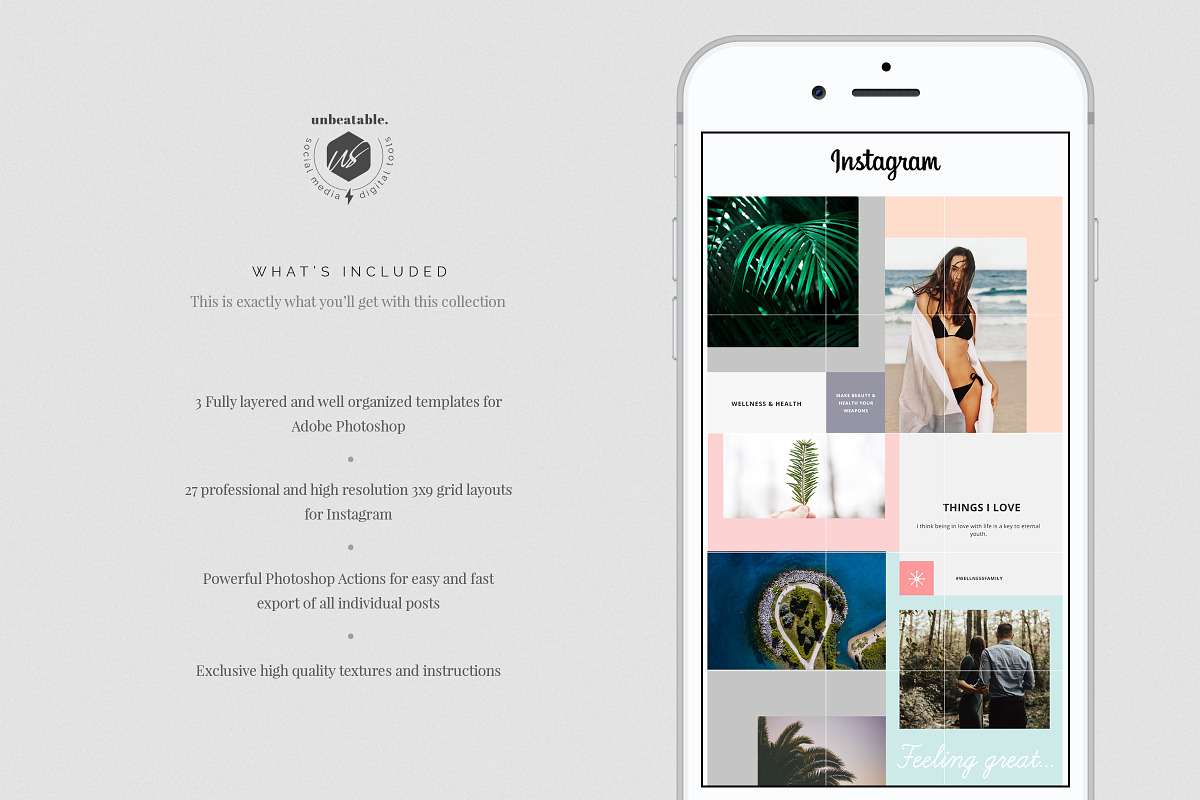 Victoria Instagram Posts Layouts, a Social Media Template by The Iconic (Photo 3 of 8)