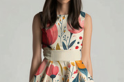 Short Dress Mockup, an Apparel Mockup by Nora Gad (Thumbnail 3 of 14)