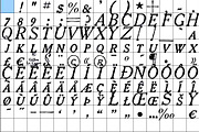 1906 French News Set, a Slab Serif Font by GLC Foundry (Thumbnail 7 of 9)