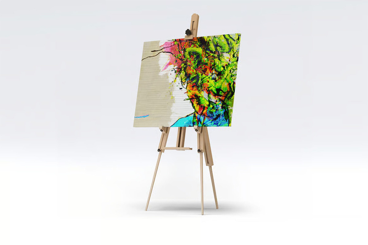 Picture Art Mock-Up, an Advertising Mockup by DesignRushMarket (Photo 4 of 6)
