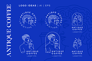 Antique Coffee - Vector Line Art, an Illustration by Aidana Aidar (Thumbnail 5 of 10)