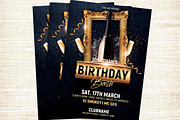 Birthday Party Flyer, a Flyer Template by Hotpin (Thumbnail 2 of 3)