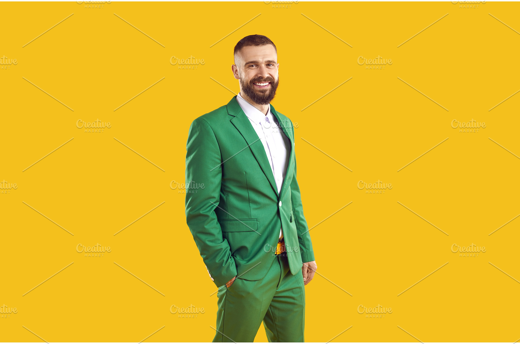 Portrait of happy young man in, a Person Photo by StudioRomantic