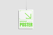 Hanging Poster Mockup, an Advertising Mockup by AnasStudio (Thumbnail 2 of 5)
