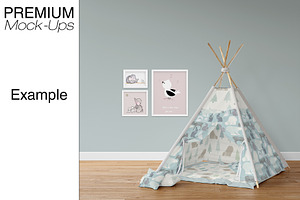 Kids Room - Wigwam Wall & Frames