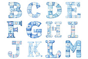 Baby Nursery Alphabet Clipart, a Seasonal Illustration by CitraGraphics (Thumbnail 3 of 4)