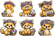 Watercolor Spring animals Illustrati, an Illustration by Sublimation Artist (Thumbnail 5 of 7)