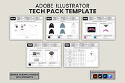 Fashion Tech Pack Template, a Graphic by S.i. Graphics (Thumbnail 2 of 3)