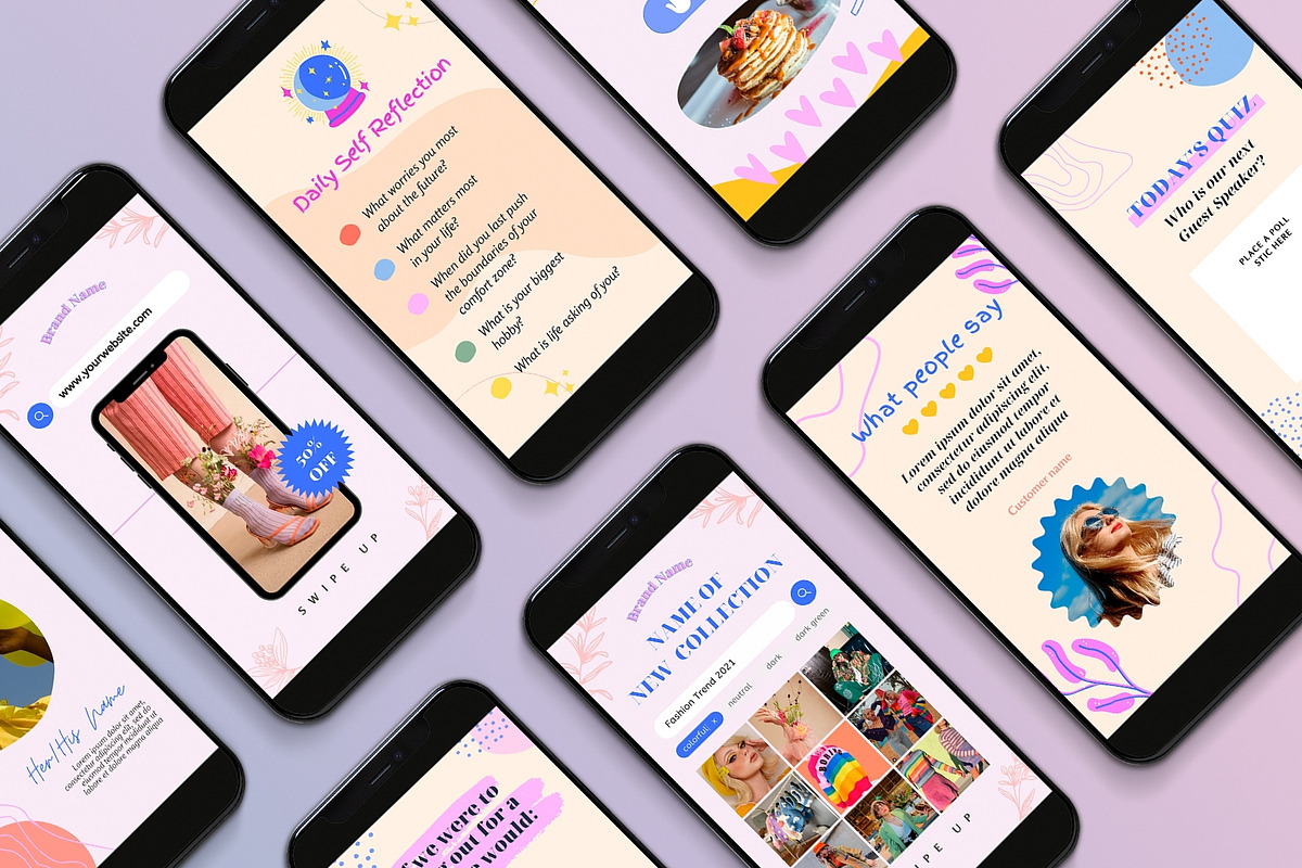 50% OFF Instagram Bundle| Canva, a Social Media Template by DesignbySamVN (Photo 3 of 10)