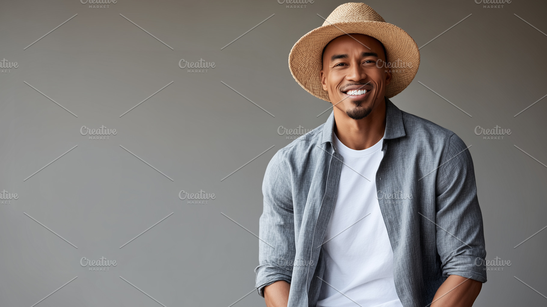 Relaxed portrait of a smiling man, a Person Photo by MistyDay