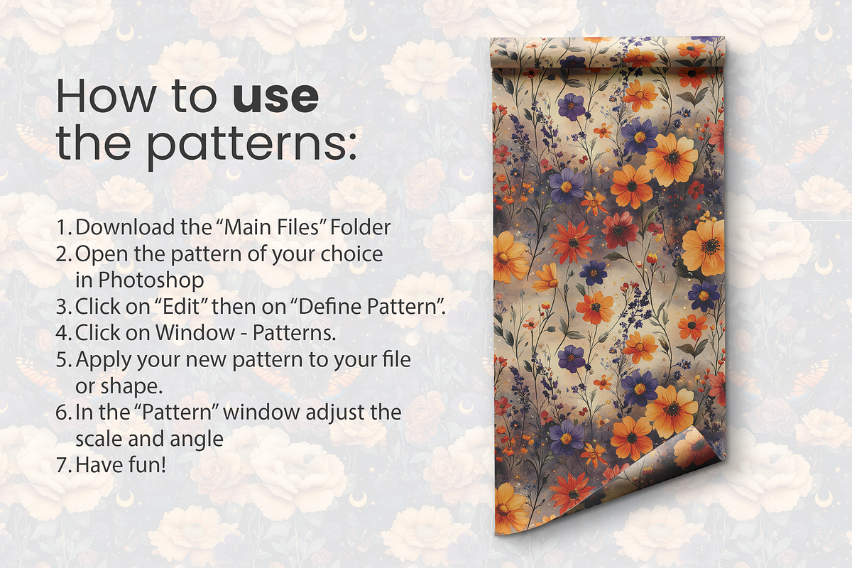Butterfly's Garden Seamless Patterns, a Pattern Graphic by Curve Design (Photo 4 of 12)