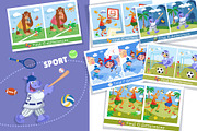 Funny Differences Set, an Education Illustration by ArtyCats (Thumbnail 8 of 9)
