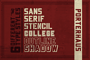 Porterhaus Typeface Family, a Sans Serif Font by Von Type Co (Thumbnail 2 of 10)
