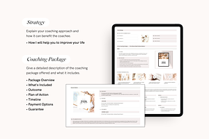 Notion Template Coaching Proposal