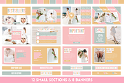 Pastel Email Templates, an Email Template by SunshineStudioBoutique (Thumbnail 6 of 9)
