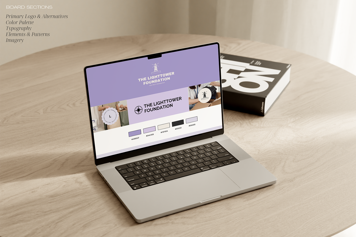 Community & Nonprofit Brand Board, a Branding & Logo Template by Creatif Foundry (Photo 4 of 6)
