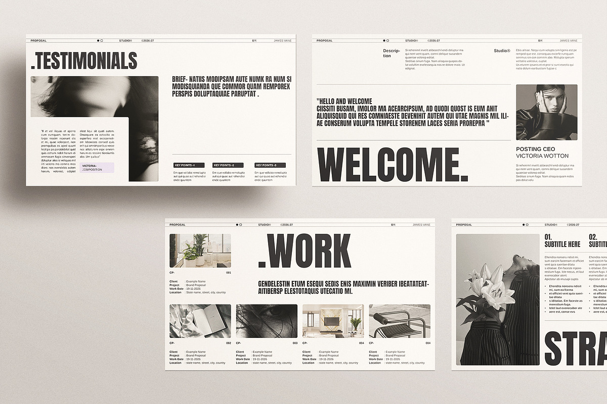 Proposal Presentation Template preview 6