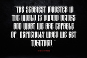 Luparuz Blackletter Display Font, a Blackletter Font by Maulana Creative (Thumbnail 5 of 7)