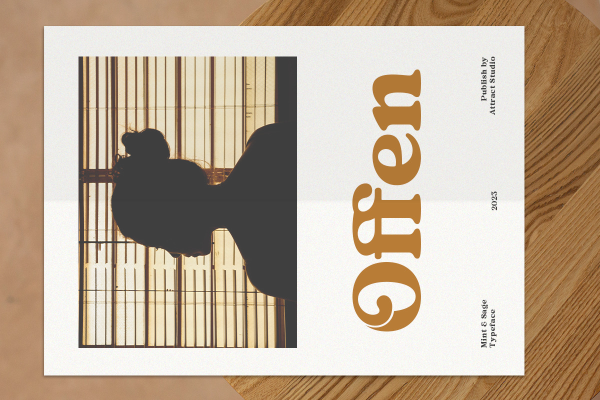 Mint And Sage, a Serif Font by Attract Studio (Photo 5 of 21)