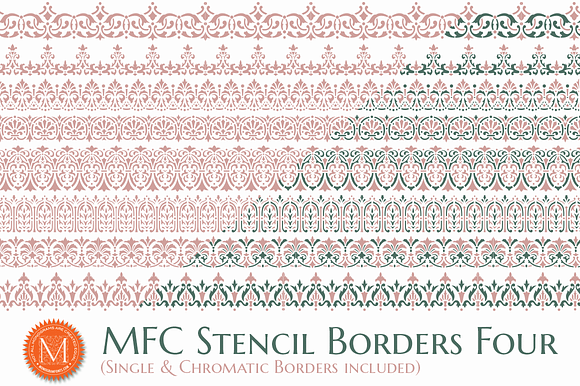MFC Stencil Borders Four preview 8