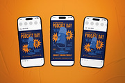 International Podcast Day Flyer Set, a Flyer Template by The Good Store (Thumbnail 2 of 2)