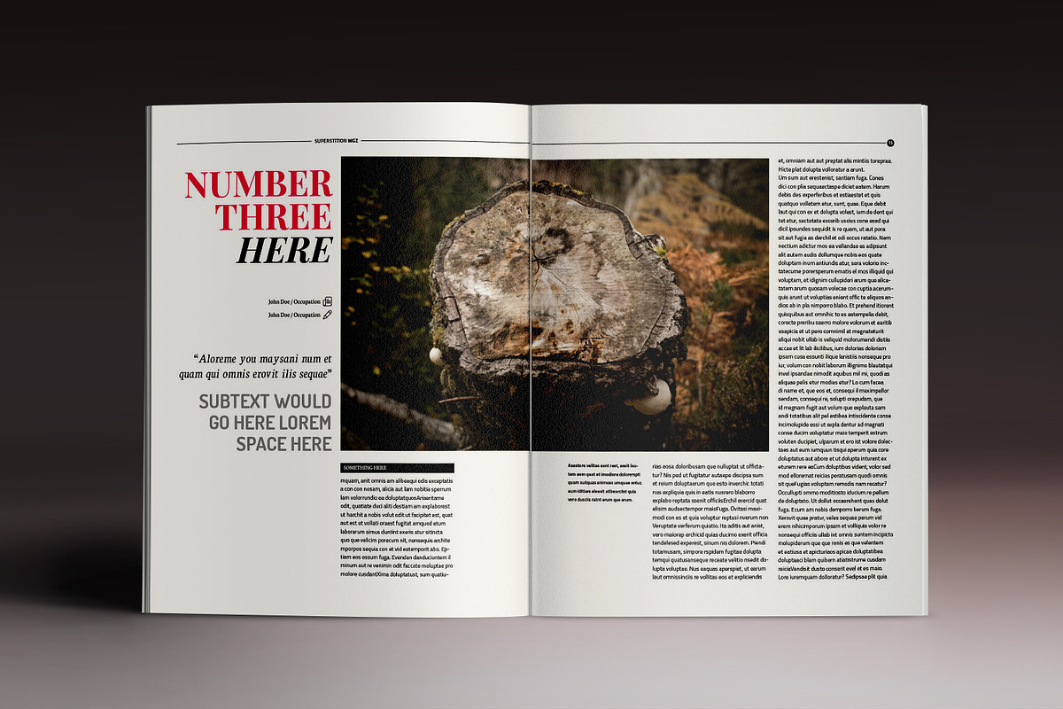 The Sober Magazine, a Magazine Template by Luuqas Design (Photo 7 of 15)
