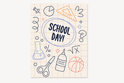 Back to School Posters Illustrations, an Education Illustration by Anna Studio (Thumbnail 12 of 18)