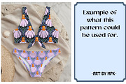 Stylized Daisies - Repeat Pattern, a Pattern Graphic by MissPerfectKaos (Thumbnail 6 of 7)